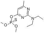 甲基嘧啶磷, 29232-93-7, 结构式
